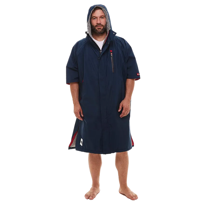 Men's Short Sleeve Pro Change Robe EVO - Navy