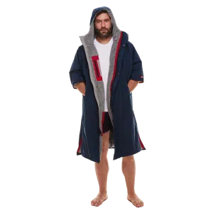 Men's Short Sleeve Pro Change Robe EVO - Navy