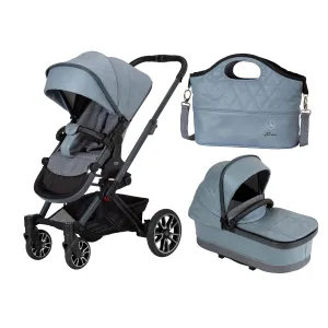 Mercedes Avantgarde GTX Stroller inc. Carrycot - Denimblau