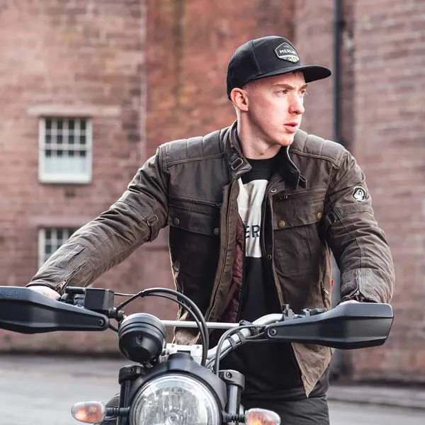 Merlin Barton II Traditional Wax Jacket Brown