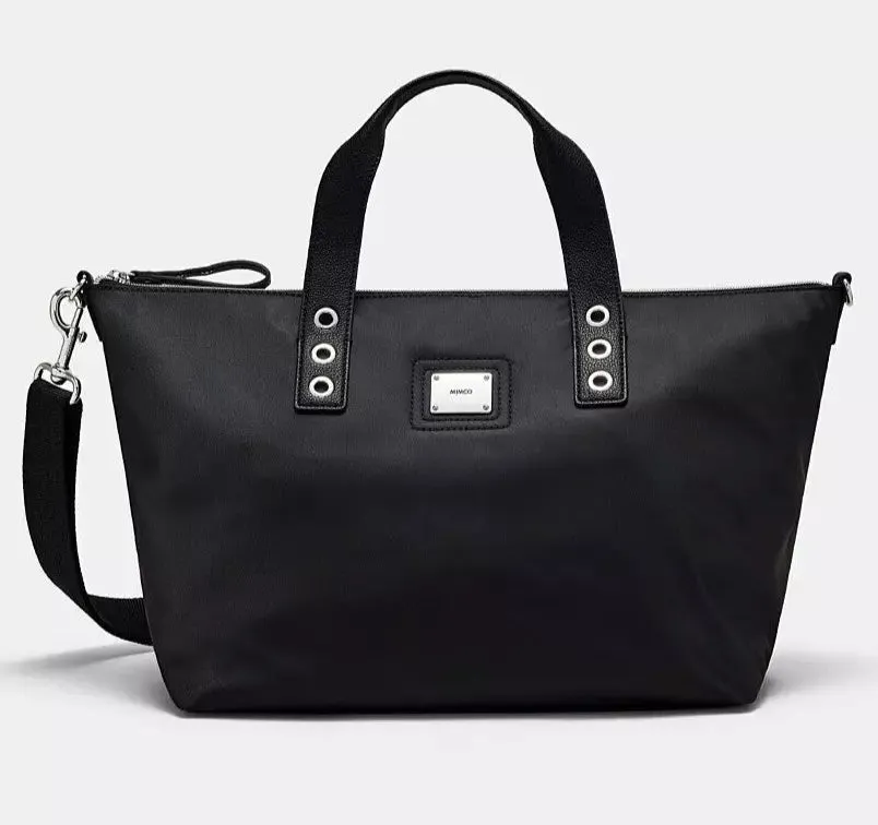 MIMCO Black Elements Tote Bag Black Brand New