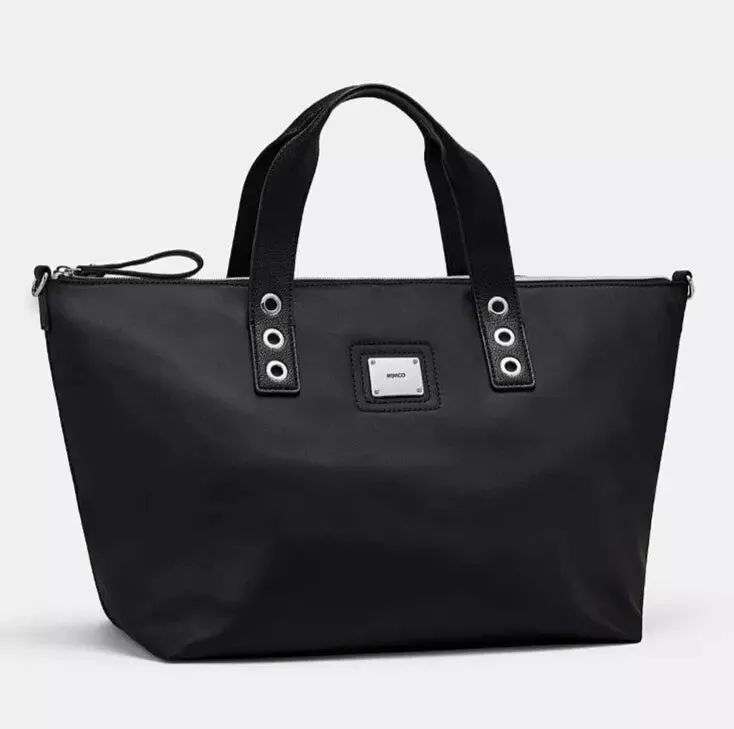 MIMCO Black Elements Tote Bag Black Brand New