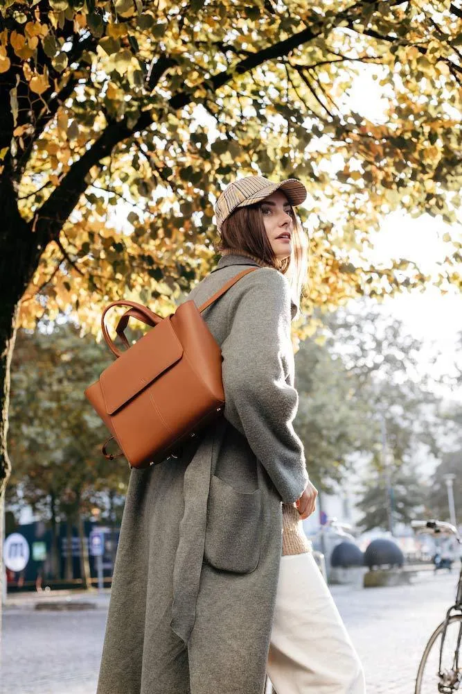 Mini Hero Cognac Bag