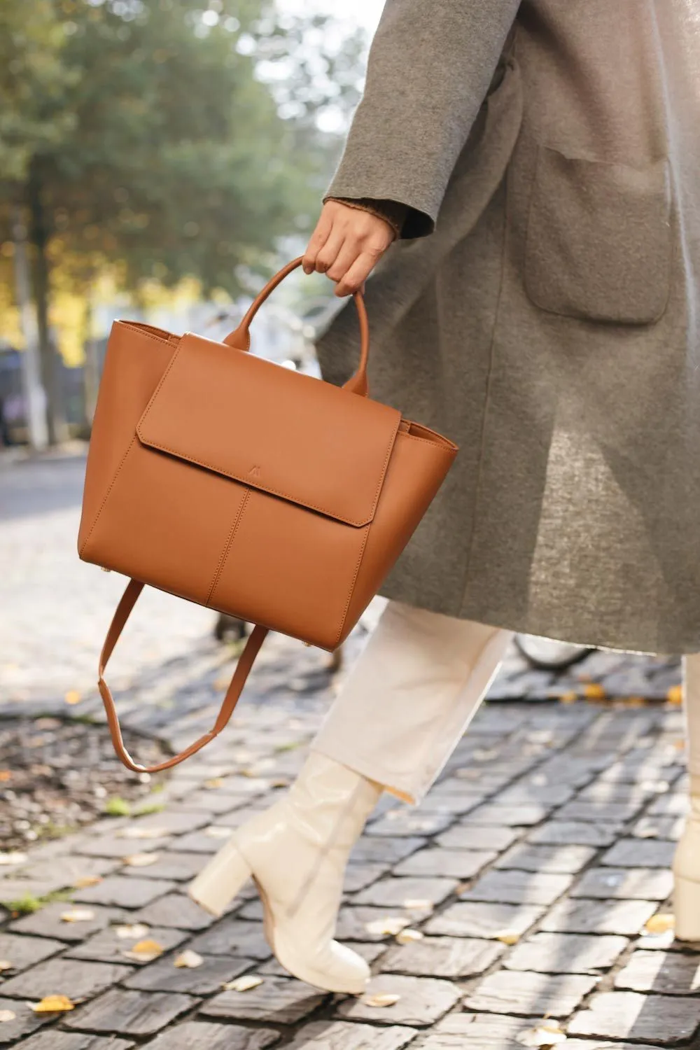 Mini Hero Cognac Bag