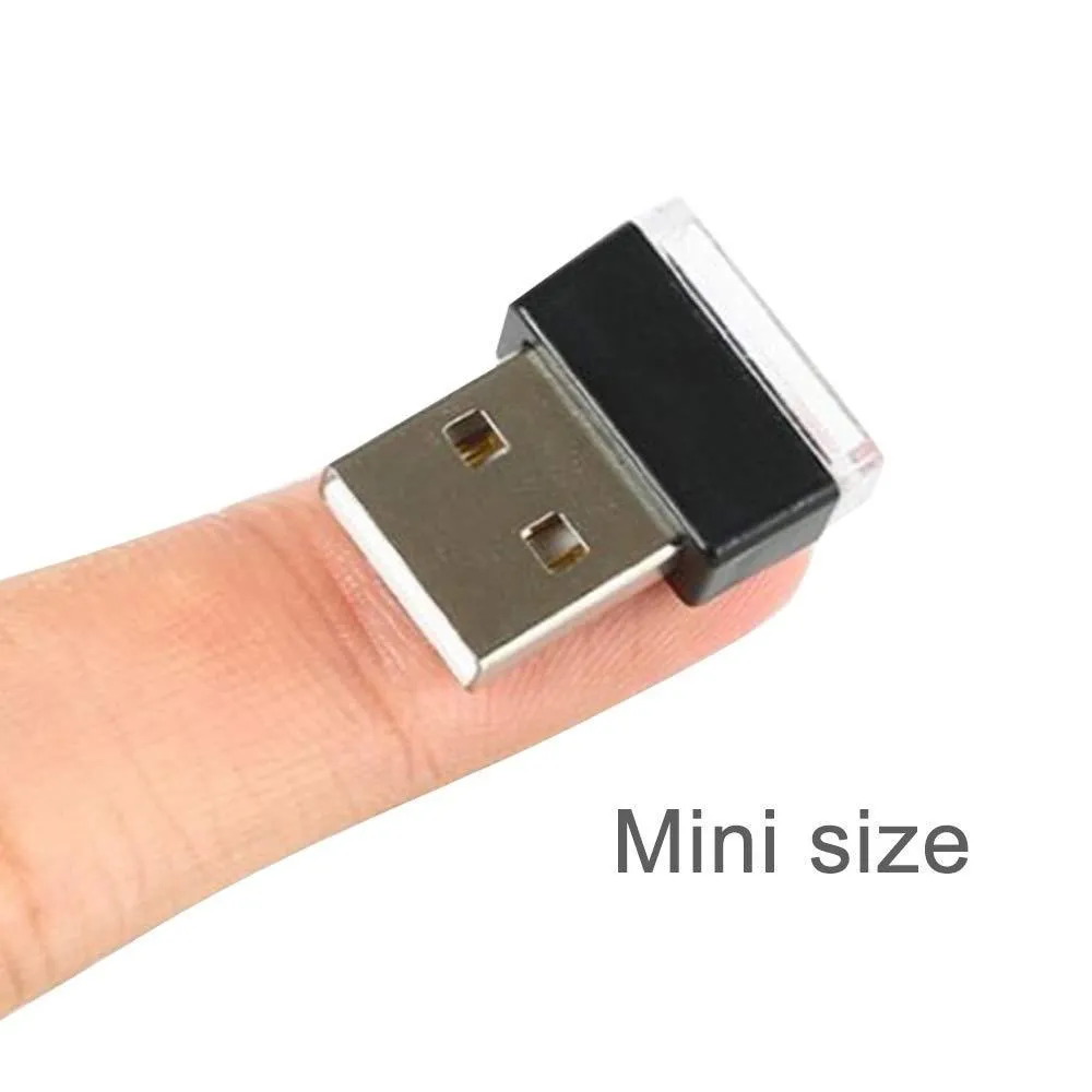 Mini LED Car Light Auto Interior USB Atmosphere Light Plug