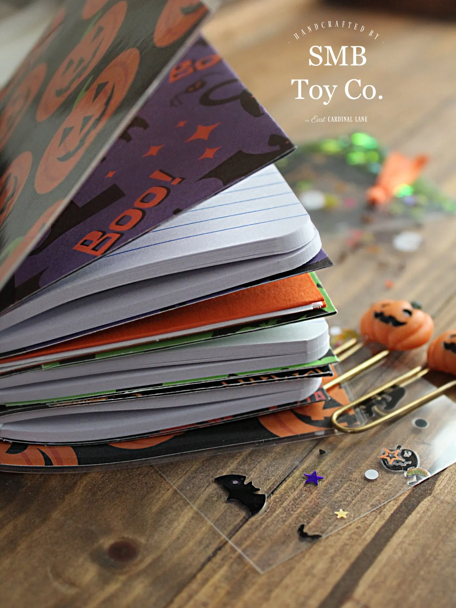 Mini Travel Journal - Halloween Jack O'lanterns