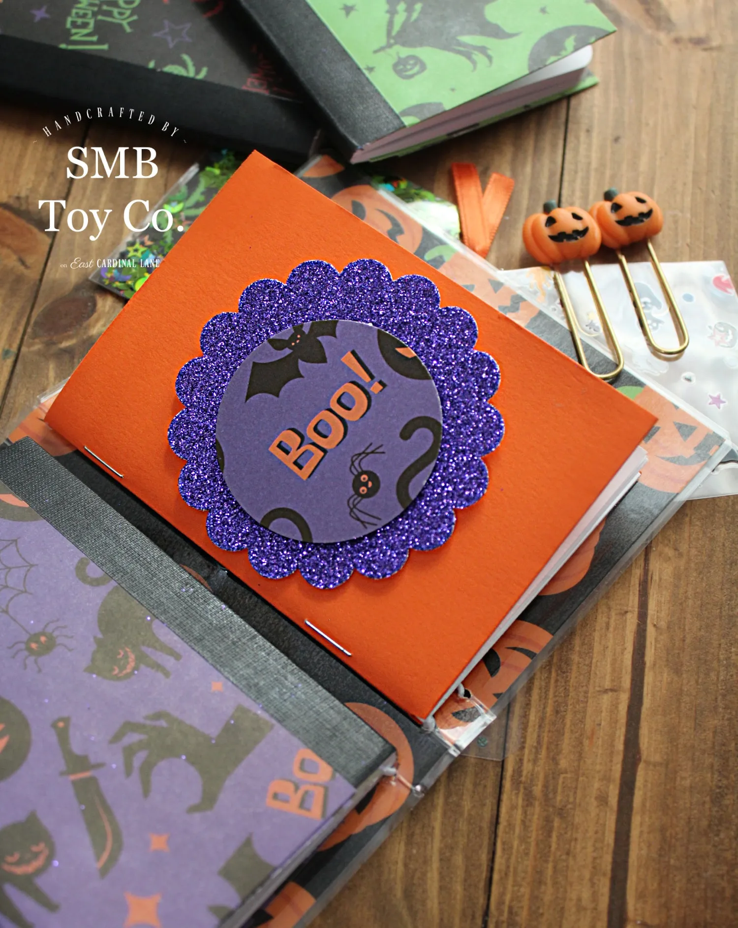 Mini Travel Journal - Halloween Jack O'lanterns