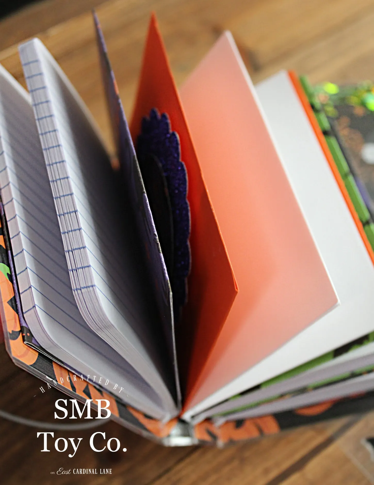Mini Travel Journal - Halloween Jack O'lanterns