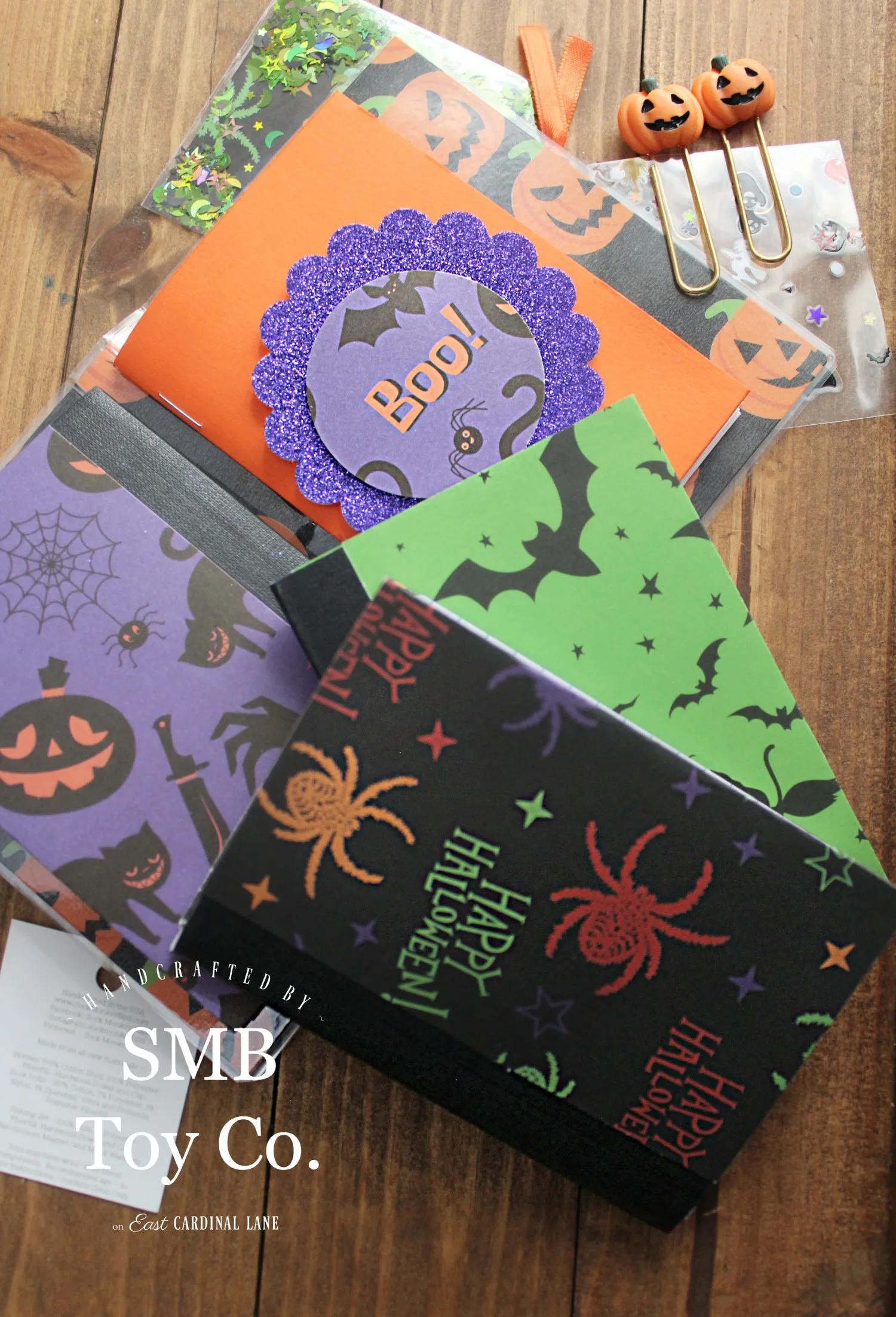 Mini Travel Journal - Halloween Jack O'lanterns