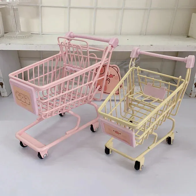 Miniature Shopping Cart