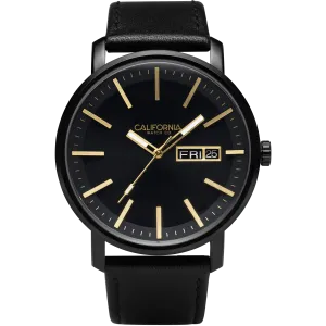Mojave Leather All Black Gold