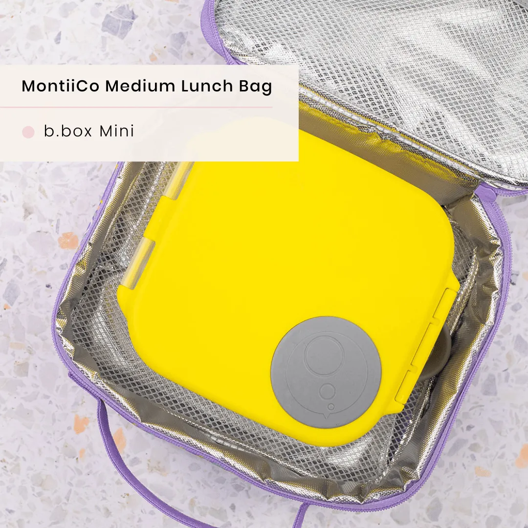MONTII.CO Medium Insulated Lunch Bag - Petals