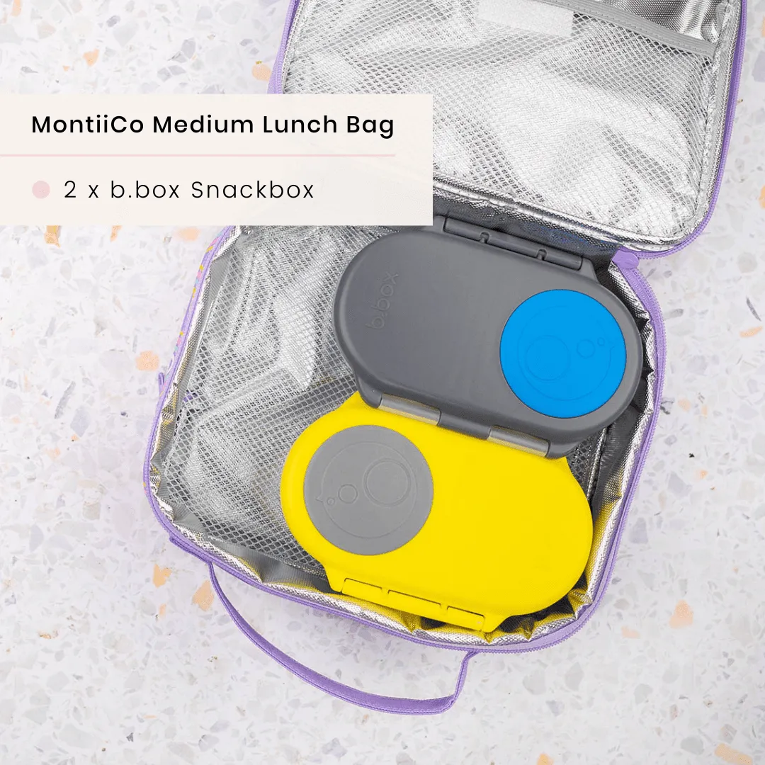 MONTII.CO Medium Insulated Lunch Bag - Petals