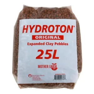Mother Earth Hydroton Clay Pebbles, 25 Liter
