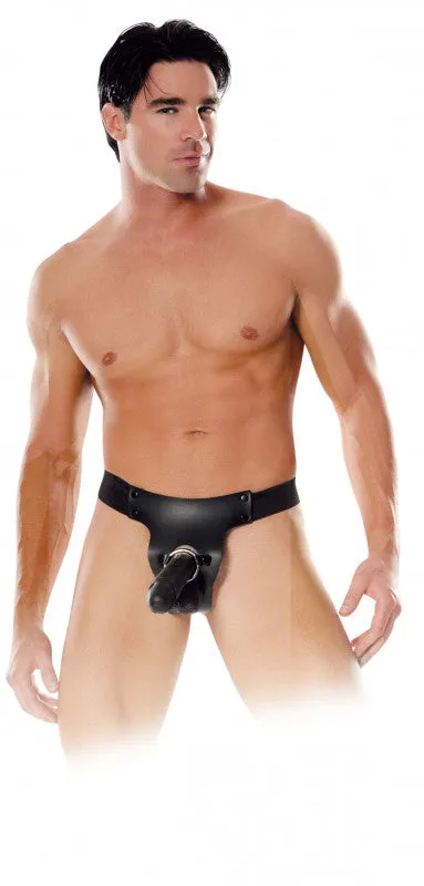 Mr Big Hollow 8-Inch Strap On