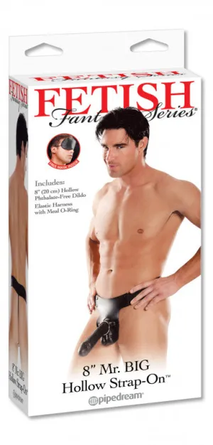 Mr Big Hollow 8-Inch Strap On
