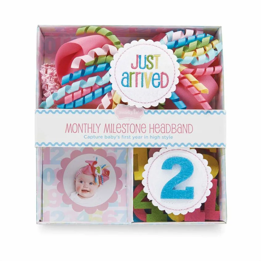 Mud Pie Monthly Milestone Headband