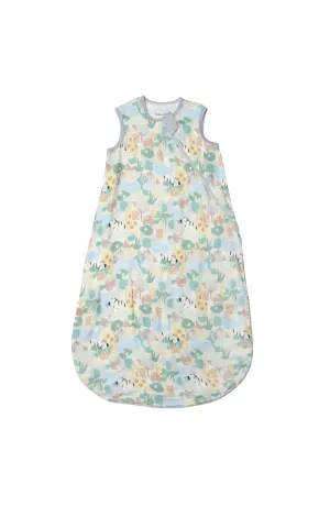 Muslin Lightweight Sleep Bag 0.5 TOG - Animal Puzzle