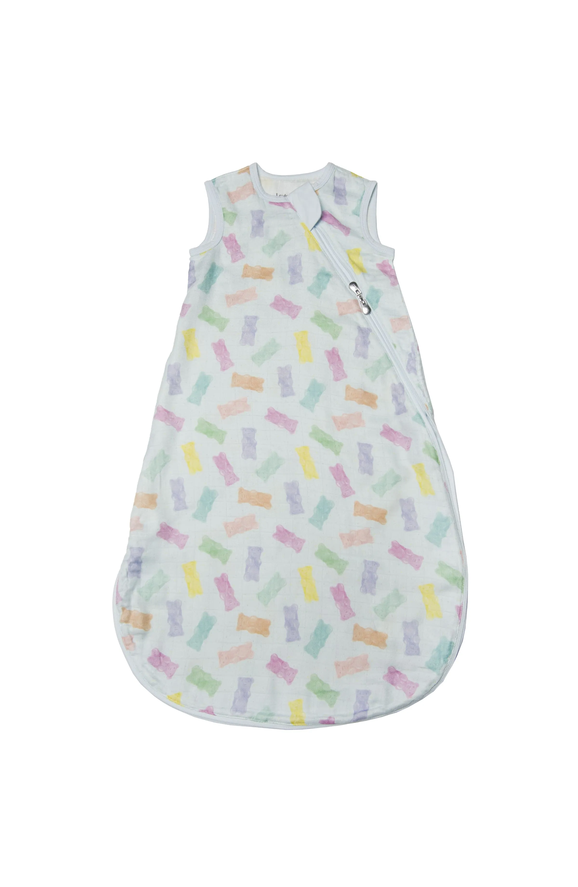 Muslin Lightweight Sleep Bag 0.5 TOG - Gummy Bears