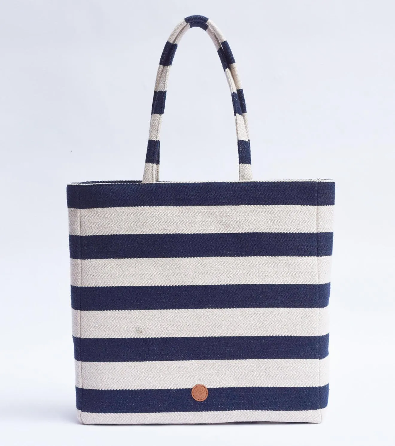 Navy Nautical tote