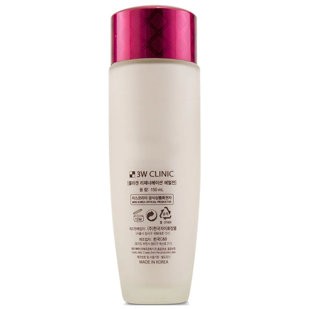 Nước Hoa Hồng 3w Clinic Collagen Regeneration Softener 150ml - Chống Lão Hóa