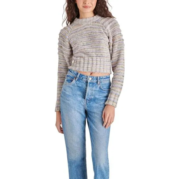 NEW STEVE MADDEN dana sweater in lakeshow