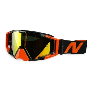 Nitro NV-100 Motocross Goggles Orange
