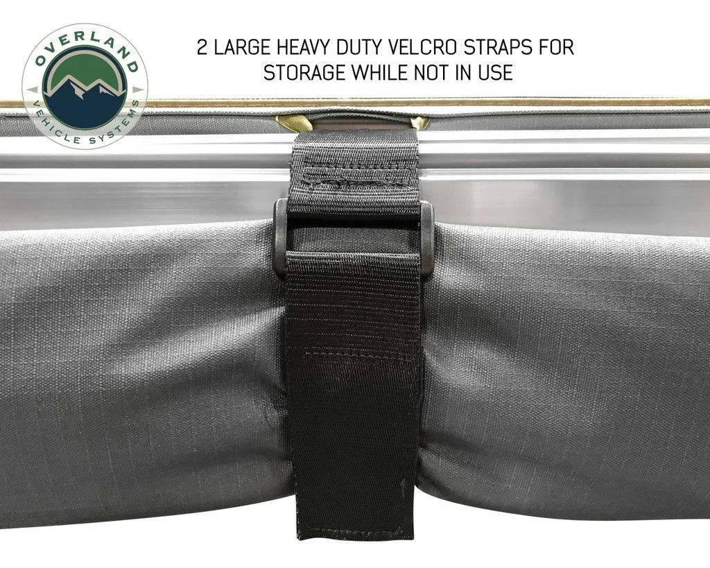 Nomadic Awning 2.5 - 8.0 With Black Cover Universal