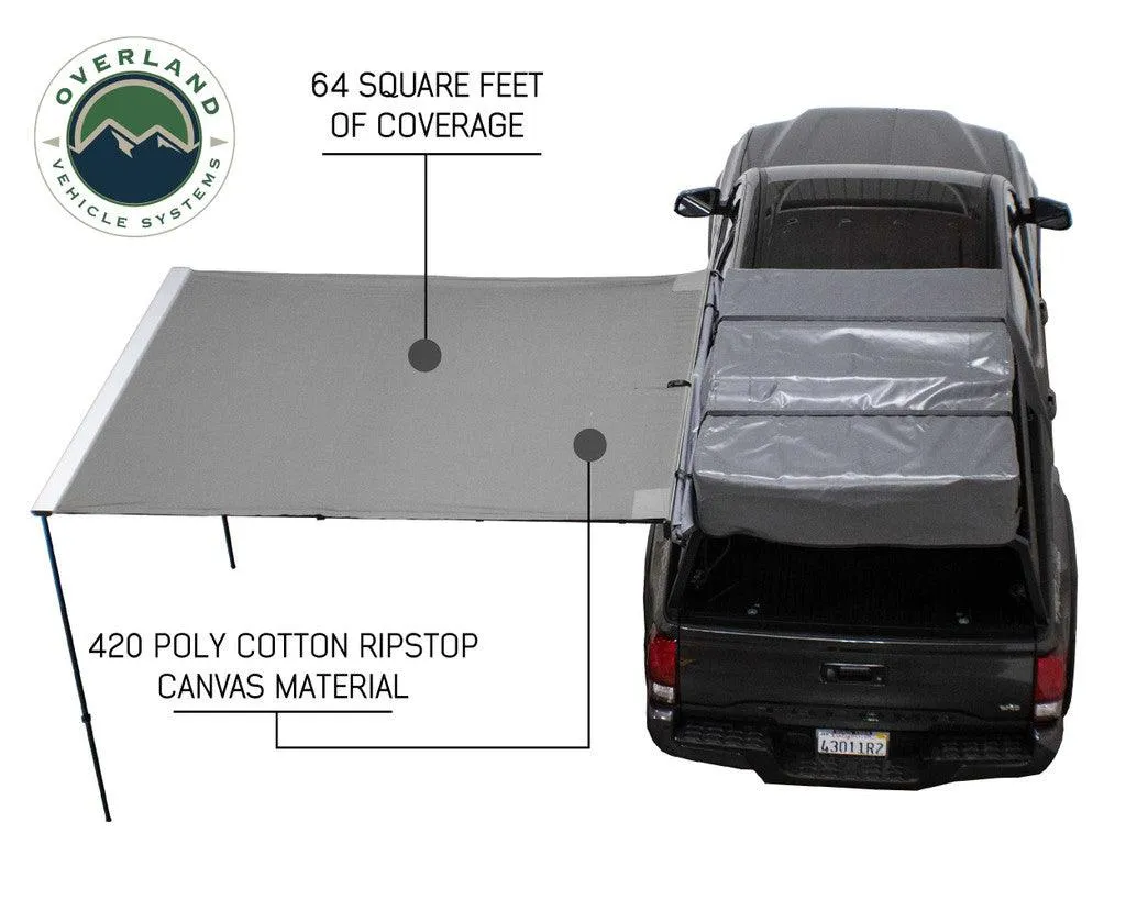 Nomadic Awning 2.5 - 8.0 With Black Cover Universal
