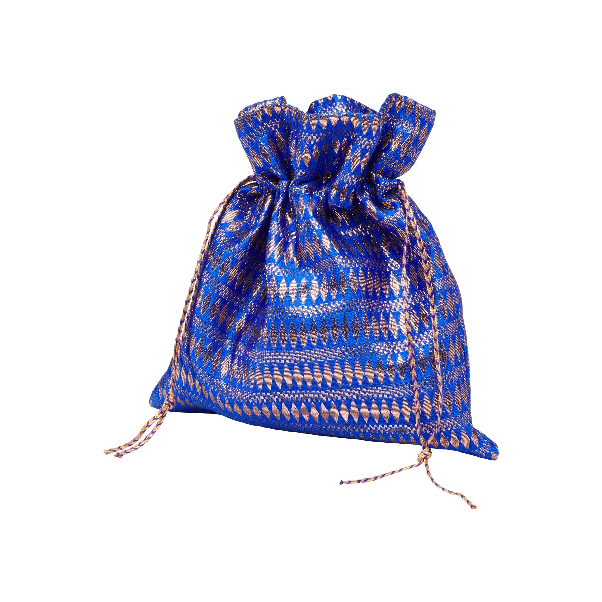 Noni Pouch - With Diamonds Blue