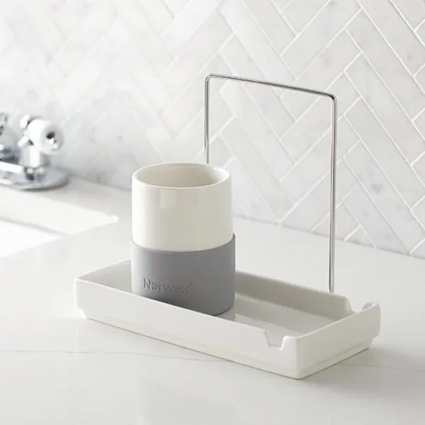 Norwex Porcelain Sink Organizer