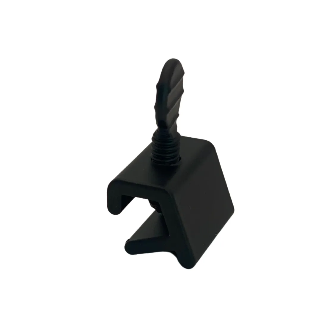 NUSET Sliding Window Lock, Thumbscrew, Black