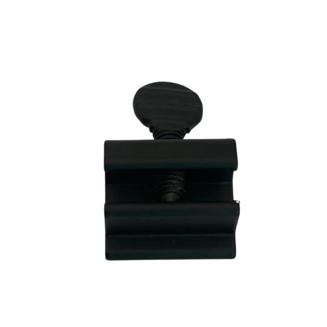 NUSET Sliding Window Lock, Thumbscrew, Black