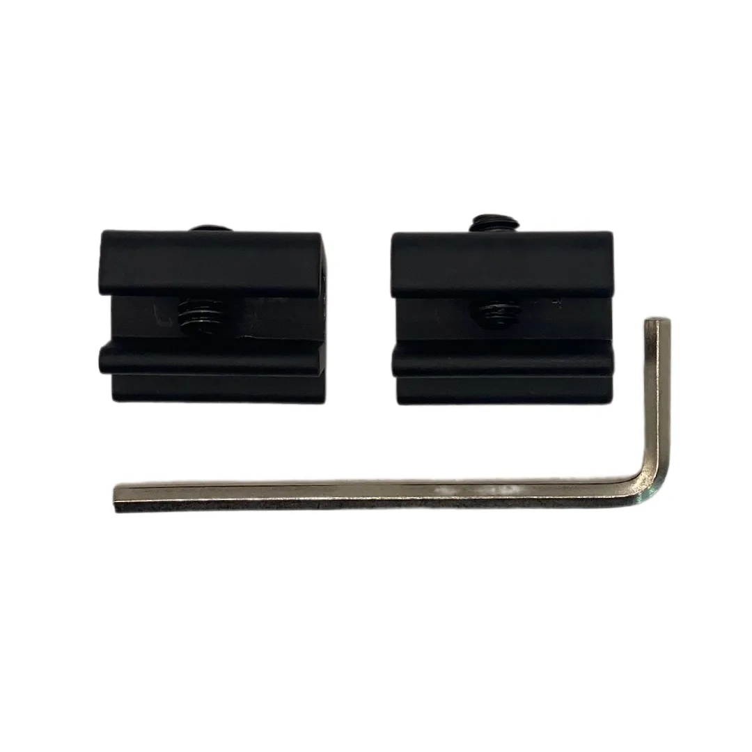 NUSET Tamper Resistant Sliding Window Lock, Hex Screw, Black, 1 Pair