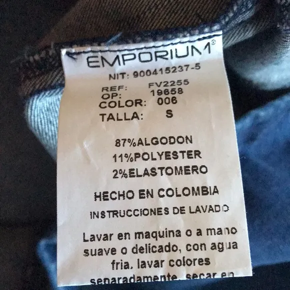 NWT Emporium Denim Dress. Size Small