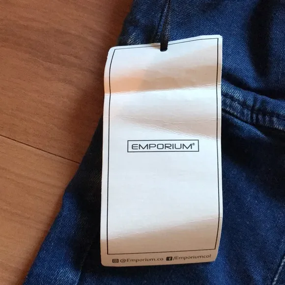 NWT Emporium Denim Dress. Size Small