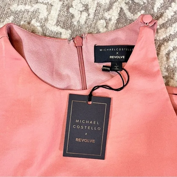 NWT Micheal Costello x Revolve One Sleeve Dress