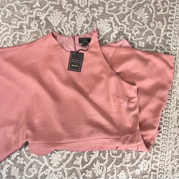 NWT Micheal Costello x Revolve One Sleeve Dress