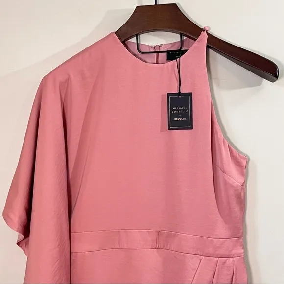 NWT Micheal Costello x Revolve One Sleeve Dress