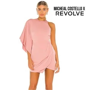 NWT Micheal Costello x Revolve One Sleeve Dress