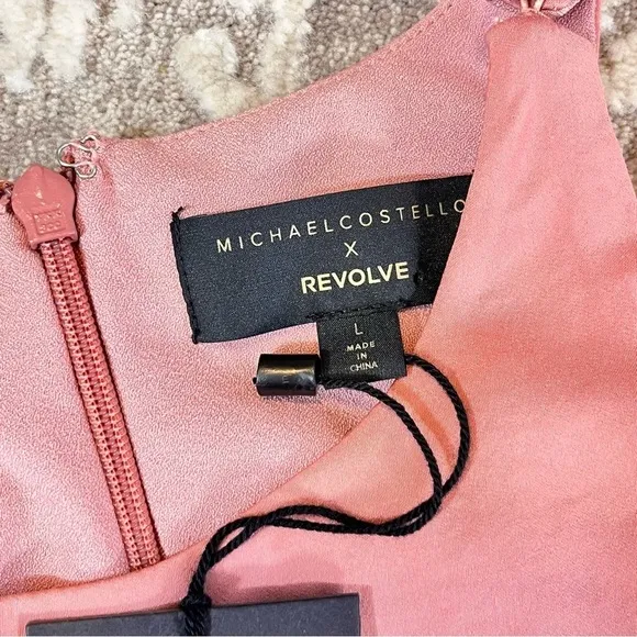 NWT Micheal Costello x Revolve One Sleeve Dress