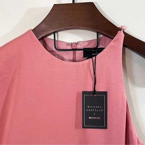 NWT Micheal Costello x Revolve One Sleeve Dress