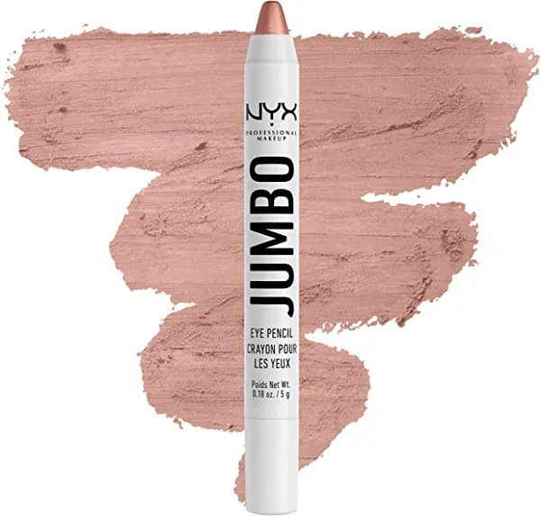 NYX PROFESSIONAL MAKEUP Jumbo Eye Pencil, Eyeshadow & Eyeliner Pencil - Iced Latte (Mauve)