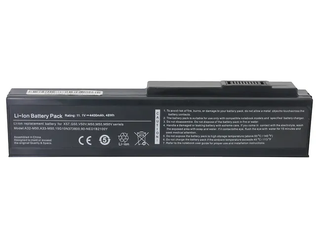 Oem As37 M50 M50 Q Batería Para Laptop 11.1 V 4400m Ah