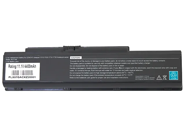 Oem Lx07 Y530 Batería Para Laptop 11.1 V 4400m Ah