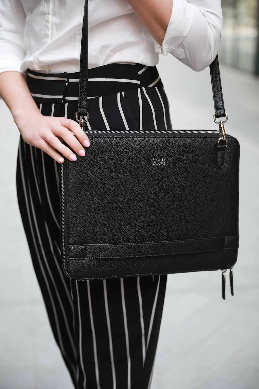 Olivia Laptop Folio - black