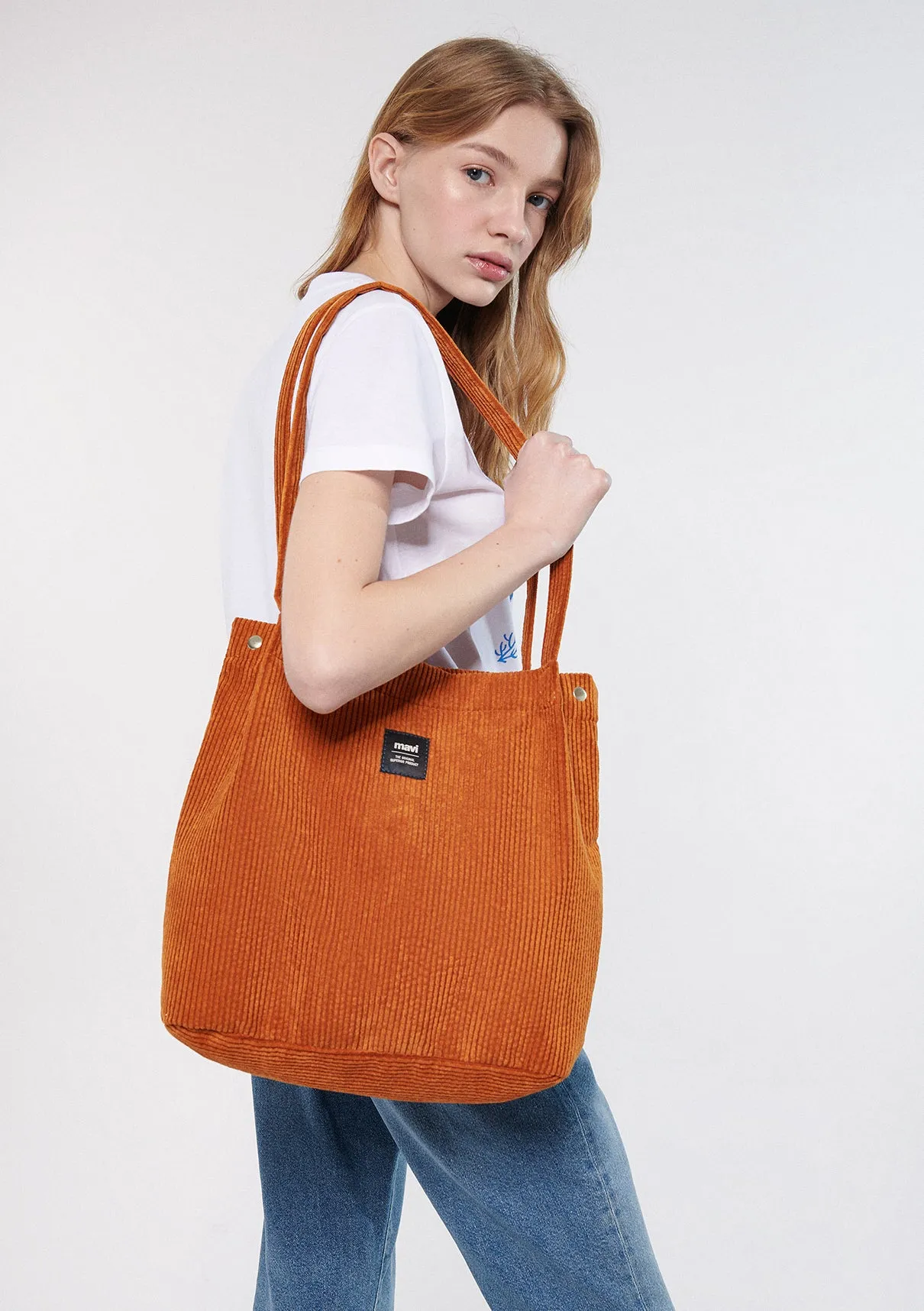 Orange Cord Bag