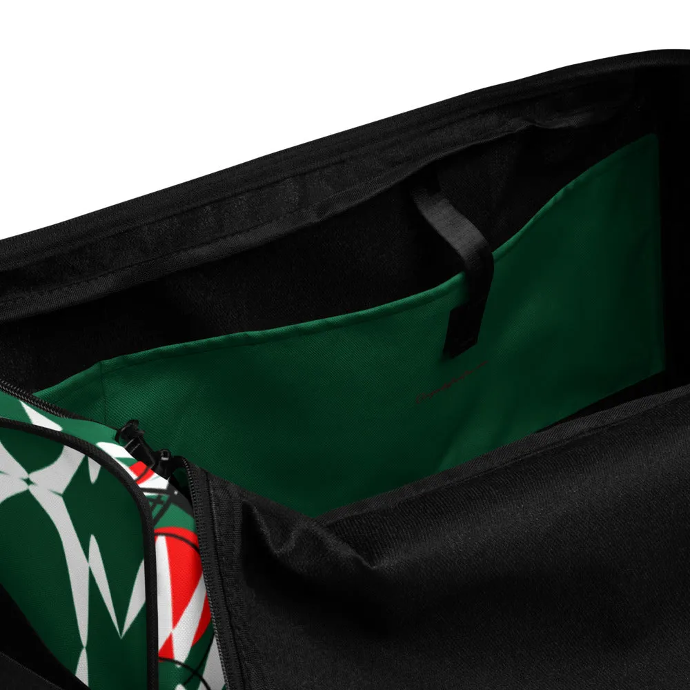 Origen Destination |On-Arrival Point of Origen Symbol-inspired Duffle bag