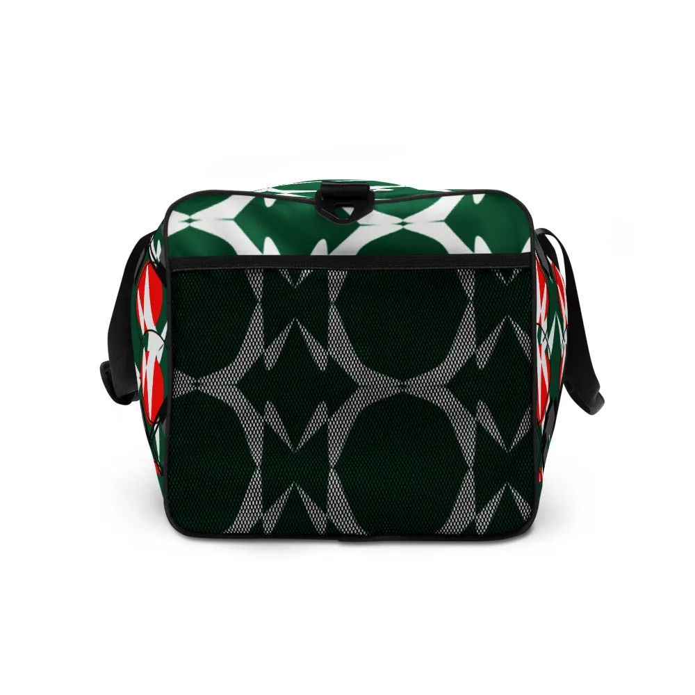 Origen Destination |On-Arrival Point of Origen Symbol-inspired Duffle bag