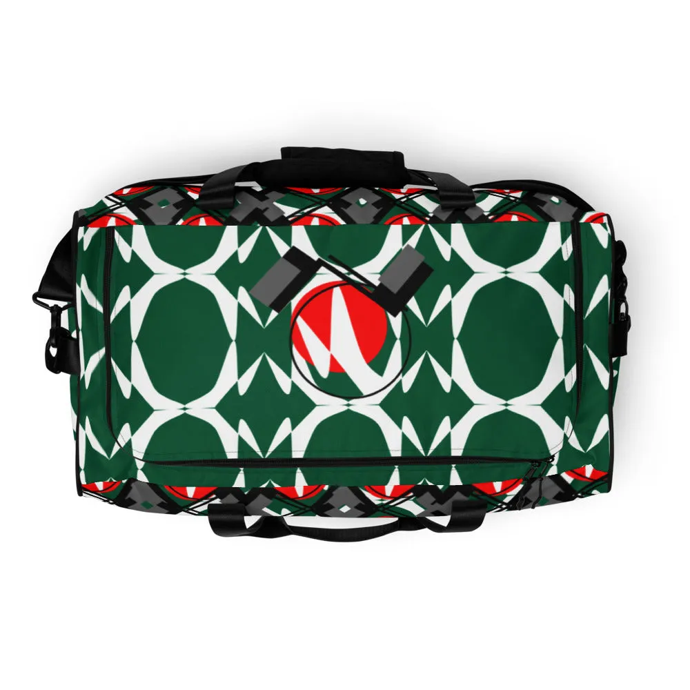 Origen Destination |On-Arrival Point of Origen Symbol-inspired Duffle bag